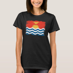 Camiseta La bandera de Kiribati es el Día de la Independenc