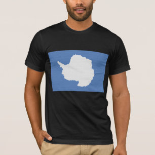 Camiseta La bandera de la Antártida