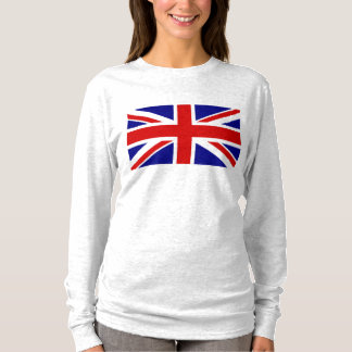 Camiseta La bandera de la bandera de la bandera de la Unión