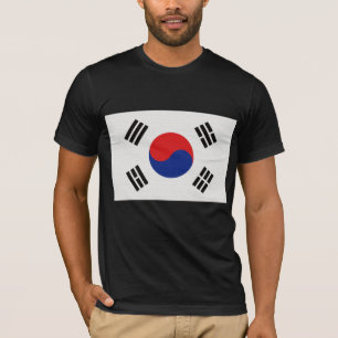 Camiseta La bandera de la Corea del Sur