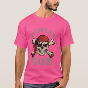 Camiseta La bandera de la madre pirata Skull Crossbone Funn