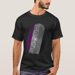 Camiseta La Bandera De La Prisión De Bandera Asexual De La 