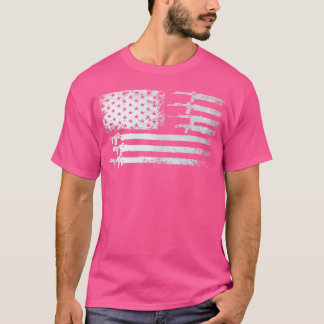 Camiseta La bandera de las armas molesta a los veteranos ca