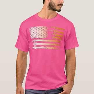 Camiseta La bandera de las armas molesta a los veteranos ca
