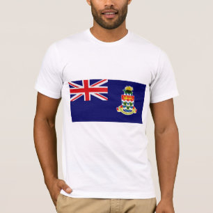 Camiseta La bandera de las Islas Caimán