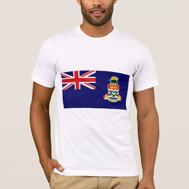 Camiseta La bandera de las Islas Caimán (Anverso)