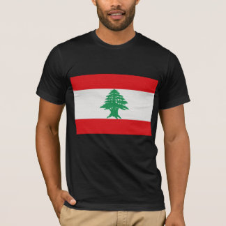 Camiseta La bandera de Líbano