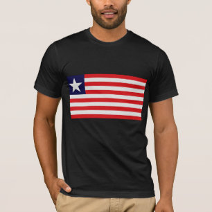 Camiseta La bandera de Liberia