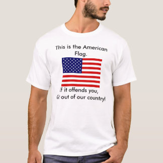 Camiseta La bandera de los E.E.U.U., ésta es la bandera