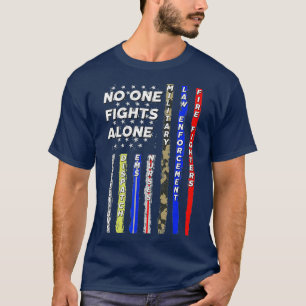 Camiseta La bandera de los Estados Unidos de América no lu