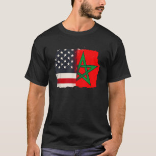 Camiseta La bandera de los Estados Unidos de América y Marr