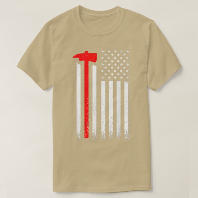 Camiseta La bandera de los Estados Unidos es el agente de b (Diseño del anverso)