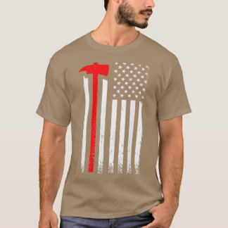 Camiseta La bandera de los Estados Unidos es el agente de b