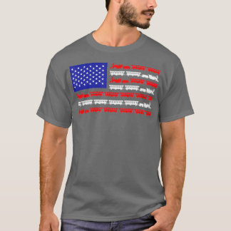 Camiseta La bandera de los Estados Unidos ho scale entrena 