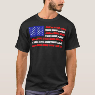 Camiseta La bandera de los Estados Unidos ho scale entrena 