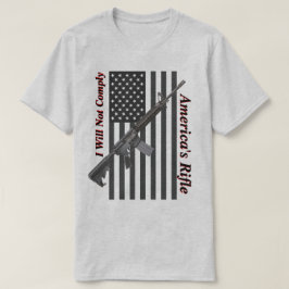 Camiseta La bandera de los Estados Unidos no cumpliré la lu