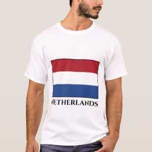 Camiseta La bandera de los Países Bajos (holandés)