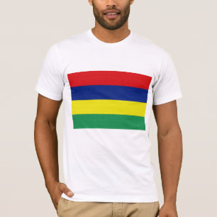 Camiseta La bandera de Mauricio
