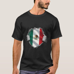 Camiseta La bandera de México, orgullosa de ser patrimonio 