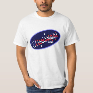Camiseta La bandera de Mississippi los E.E.U.U. colorea la