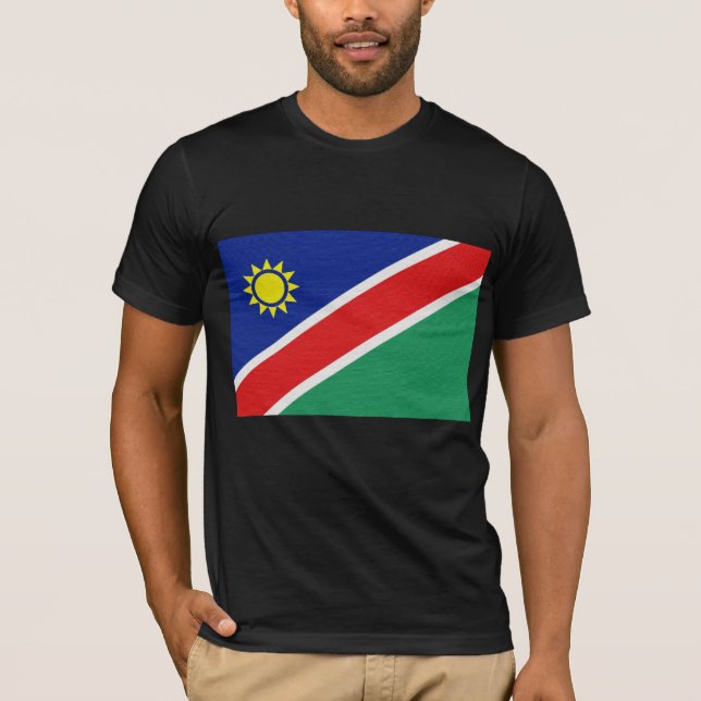 Camiseta La bandera de Namibia (Anverso)