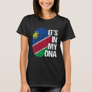 Camiseta La bandera de Namibia enana el origen del orgullo 