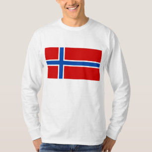 Camiseta La bandera de Noruega