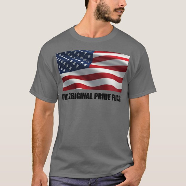 Camiseta La bandera de orgullo original (Anverso)