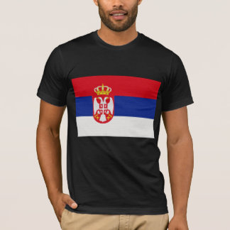Camiseta La bandera de Serbia