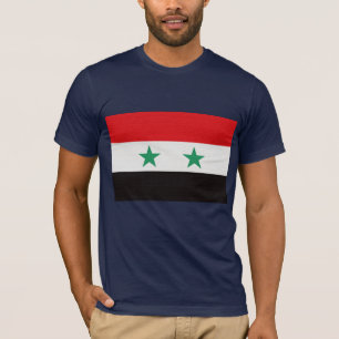 Camiseta La bandera de Siria