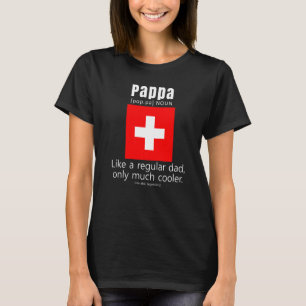 Camiseta La bandera de Suiza Patriota Estadounidense Padres
