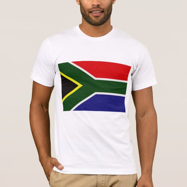 Camiseta La bandera de Suráfrica (Anverso)