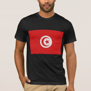 Camiseta La bandera de Túnez