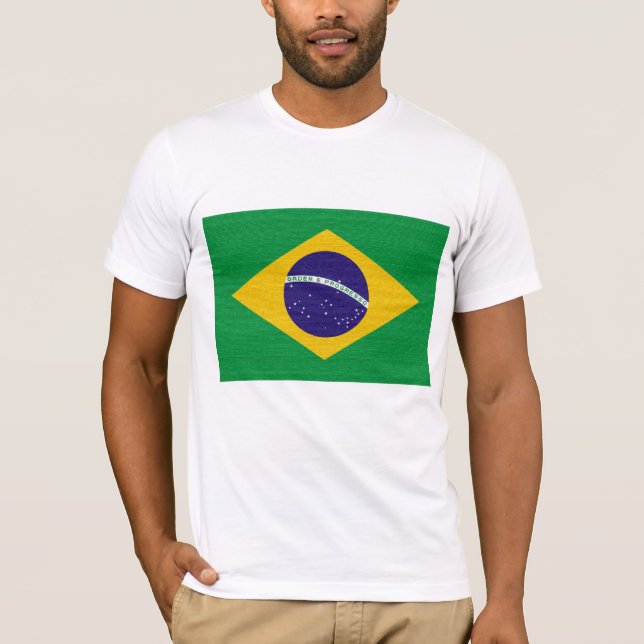 Camiseta La bandera del Brasil (Anverso)