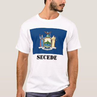 Camiseta La bandera del Estado de Nuevo York, SECEDE