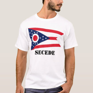 Camiseta La bandera del estado de Ohio, SECEDE, SECEDE