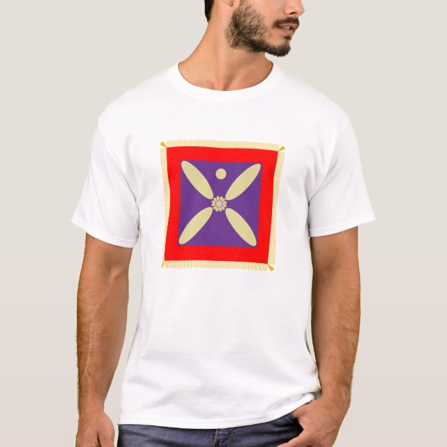 Camiseta La bandera del imperio persa sassanid (Anverso)