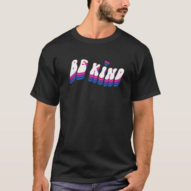 Camiseta La bandera del orgullo bisexual (Anverso)