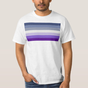 Camiseta La bandera del orgullo lésbico butch de SlipperyJo