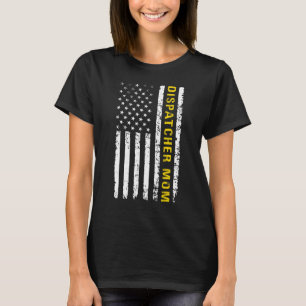 Camiseta La Bandera Estadounidense 911 De La Madre Del Disp