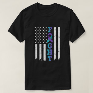 Camiseta La bandera estadounidense altera la conciencia sob