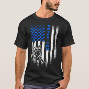 Camiseta La bandera estadounidense de los Estados Unidos de