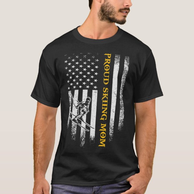 Camiseta La bandera estadounidense de los Estados Unidos vi (Anverso)
