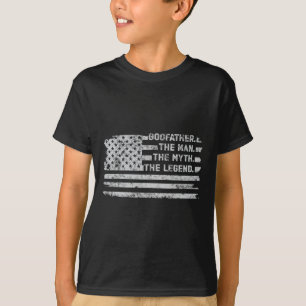 Camiseta La bandera estadounidense del Día de los Padres de