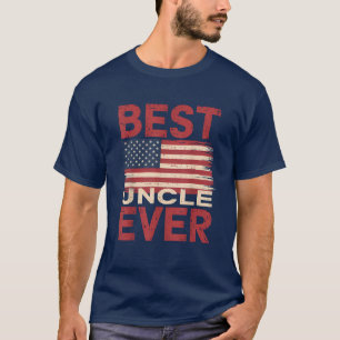 Camiseta La bandera estadounidense es el mejor tío del 4 de