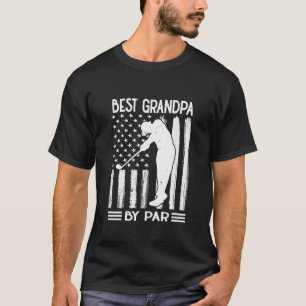 Camiseta La bandera estadounidense mejor abuelo por favor