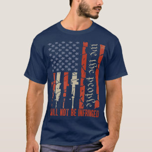 Camiseta La bandera estadounidense patriótica que nosotros,