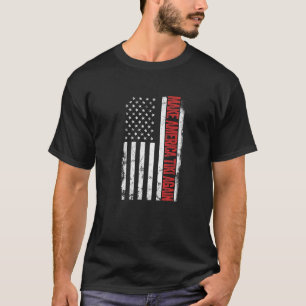 Camiseta La bandera estadounidense vieja hace que Estados U