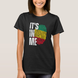 Camiseta La bandera guineana está en mí