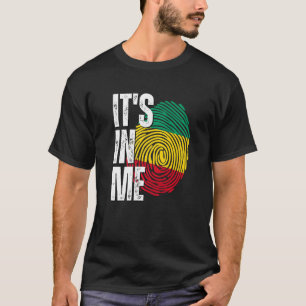 Camiseta La bandera guineana está en mí